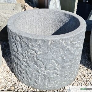 Beispielfoto: Granit Brunnen dunkelgrau, rund, bitte aktuelle Bilder anfordern
