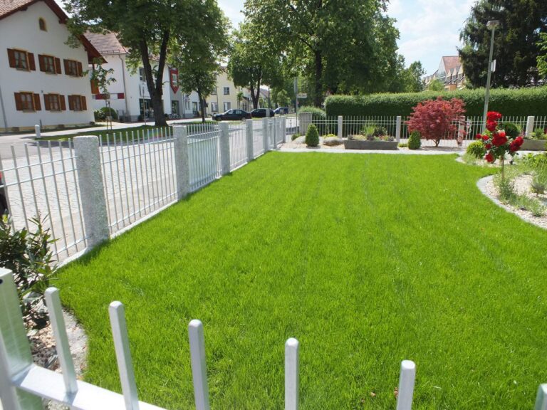 Zaunanlage verzinkt