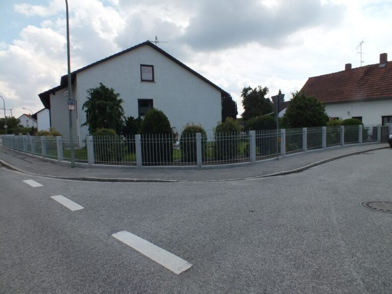 Zaunanlage verzinkt