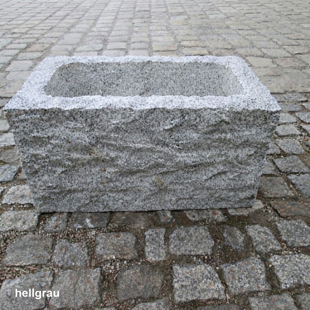 Granit Blumentrog rechteckig – Bild 2